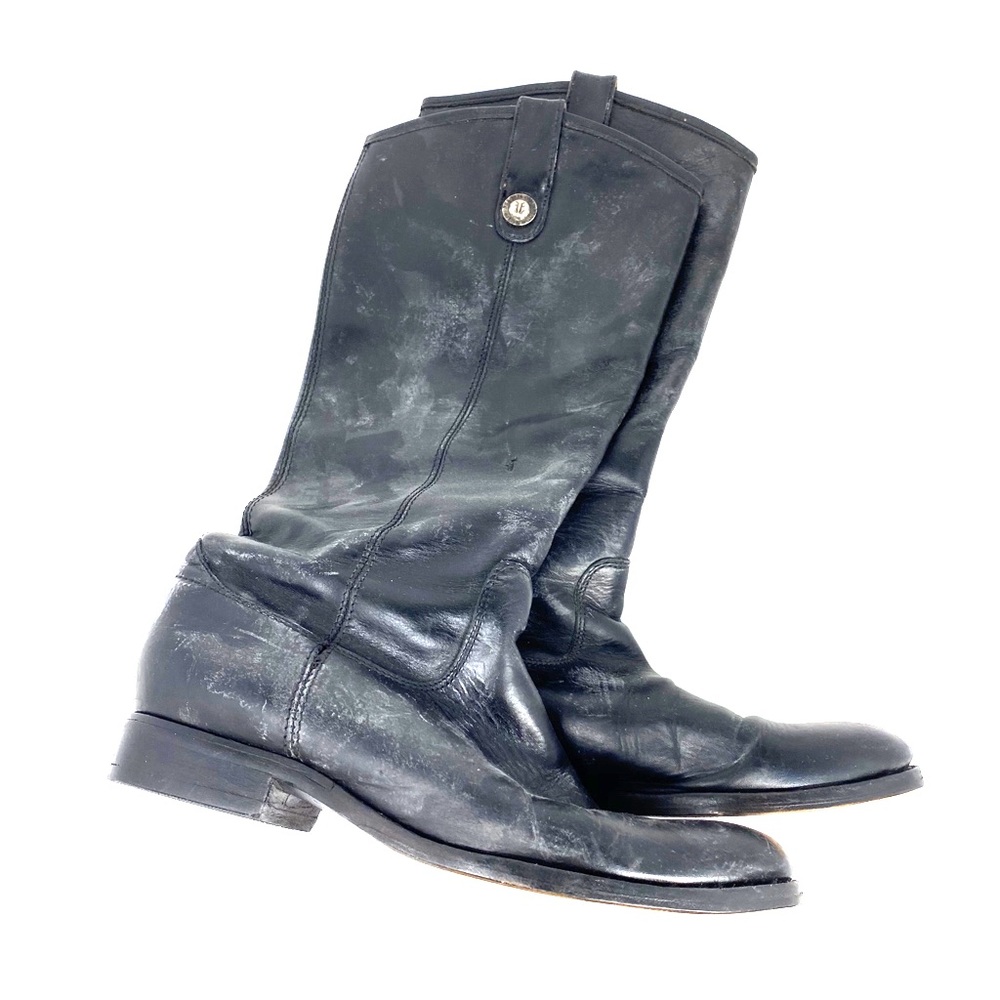 *Frye Melissa button boots-e